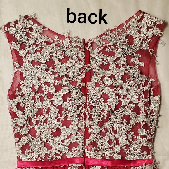 New Fushia Long Dress - Picture 3 of 6